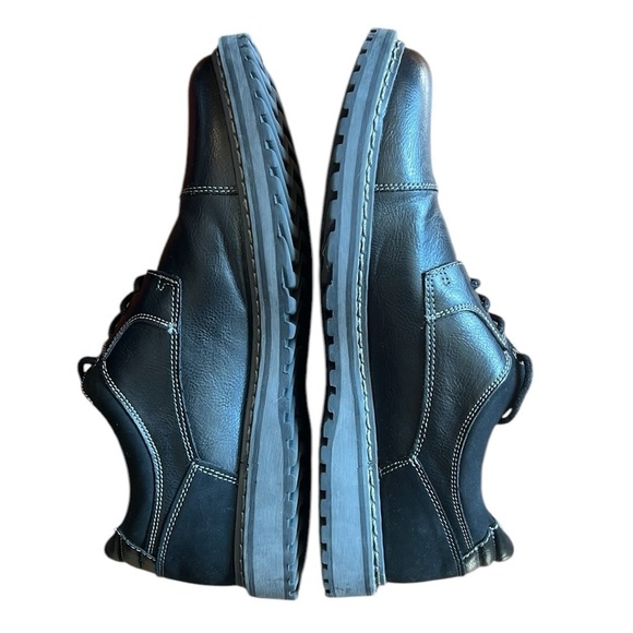 New Freeman Jason 1921 Tie Oxford Shoe Black  Versatile Preppy Memory Foam 8M - Picture 7 of 13